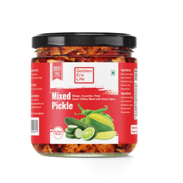 Punjabi Mixed Pickle | Mix Achar in Cold-Pressed Mustard Oil